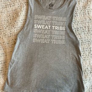 Gray CycleBar Sweat Tribe Tank